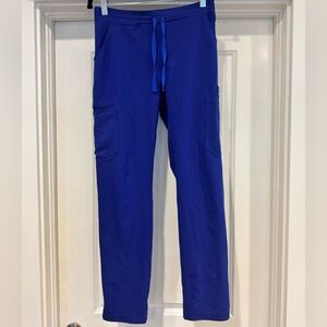 Royal Blue Figs Scrub Pants XS Regular